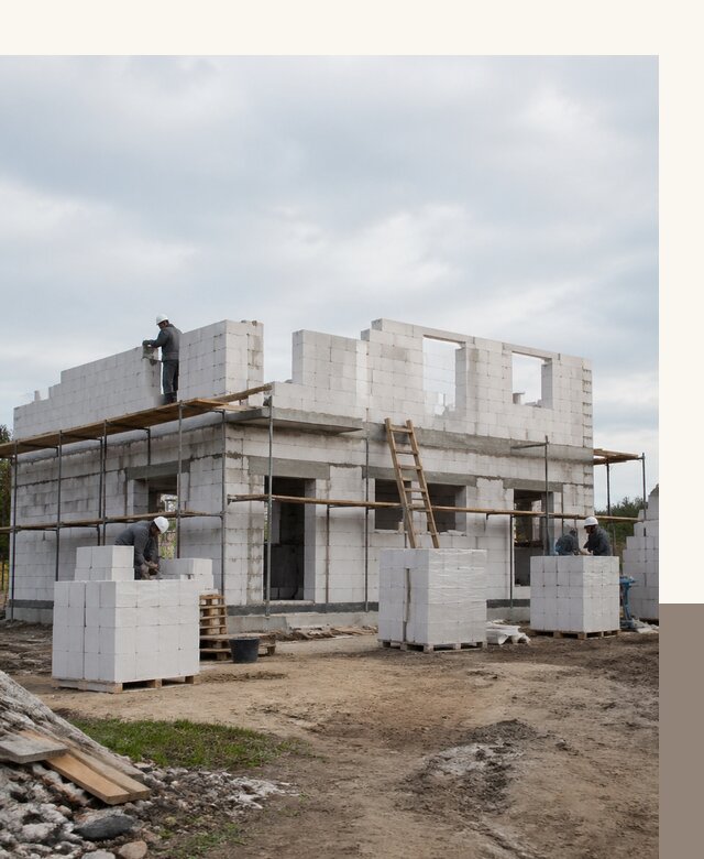 Строительство домов из газобетона в Кунгуре под ключ