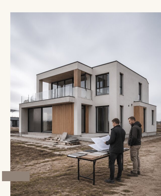 Проект двухэтажного дома из газобетона в Кунгуре от 46152 | А3дПро-Кнг
